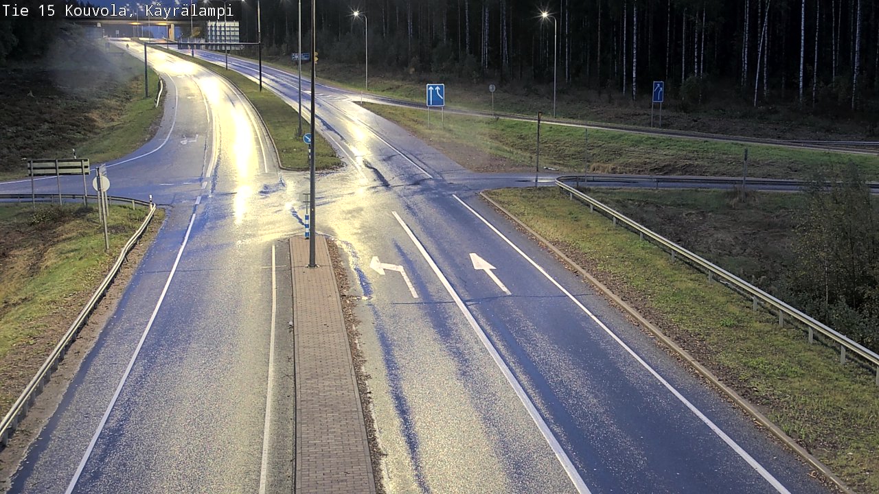 Kelikamerat Kuva Tie 15 Kouvola, Käyrälampi, Kouvola, Kymenlaakso