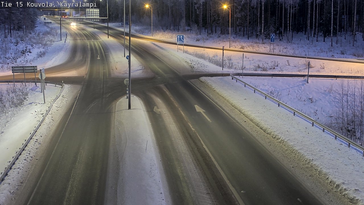 Kelikamerat Kuva Tie 15 Kouvola, Käyrälampi, Kouvola, Kymenlaakso