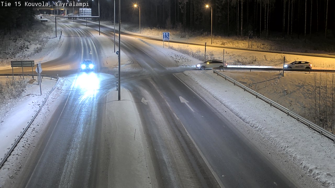 Kelikamerat Kuva Tie 15 Kouvola, Käyrälampi, Kouvola, Kymenlaakso