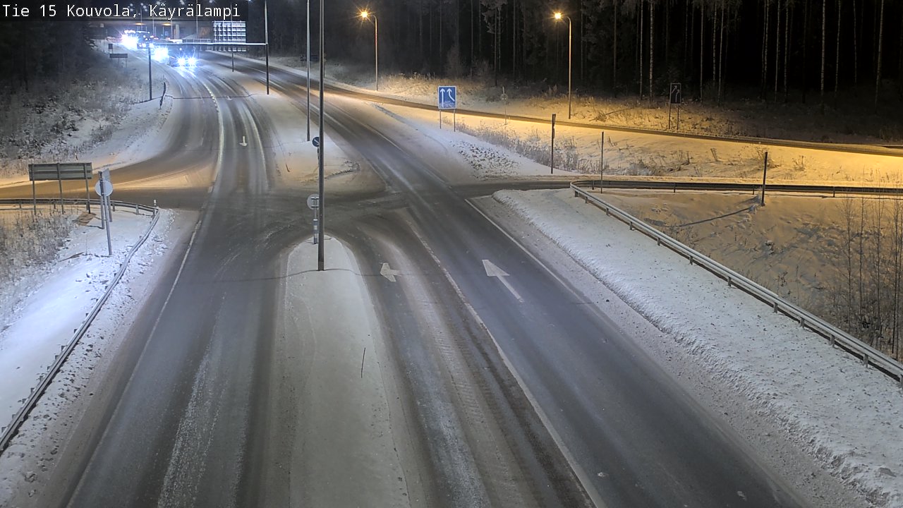 Kelikamerat Kuva Tie 15 Kouvola, Käyrälampi, Kouvola, Kymenlaakso