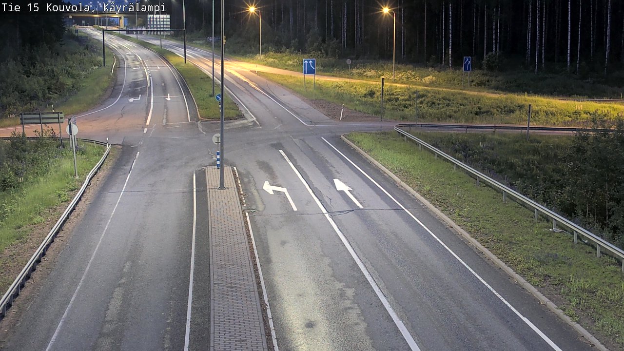 Kelikamerat Kuva Tie 15 Kouvola, Käyrälampi, Kouvola, Kymenlaakso