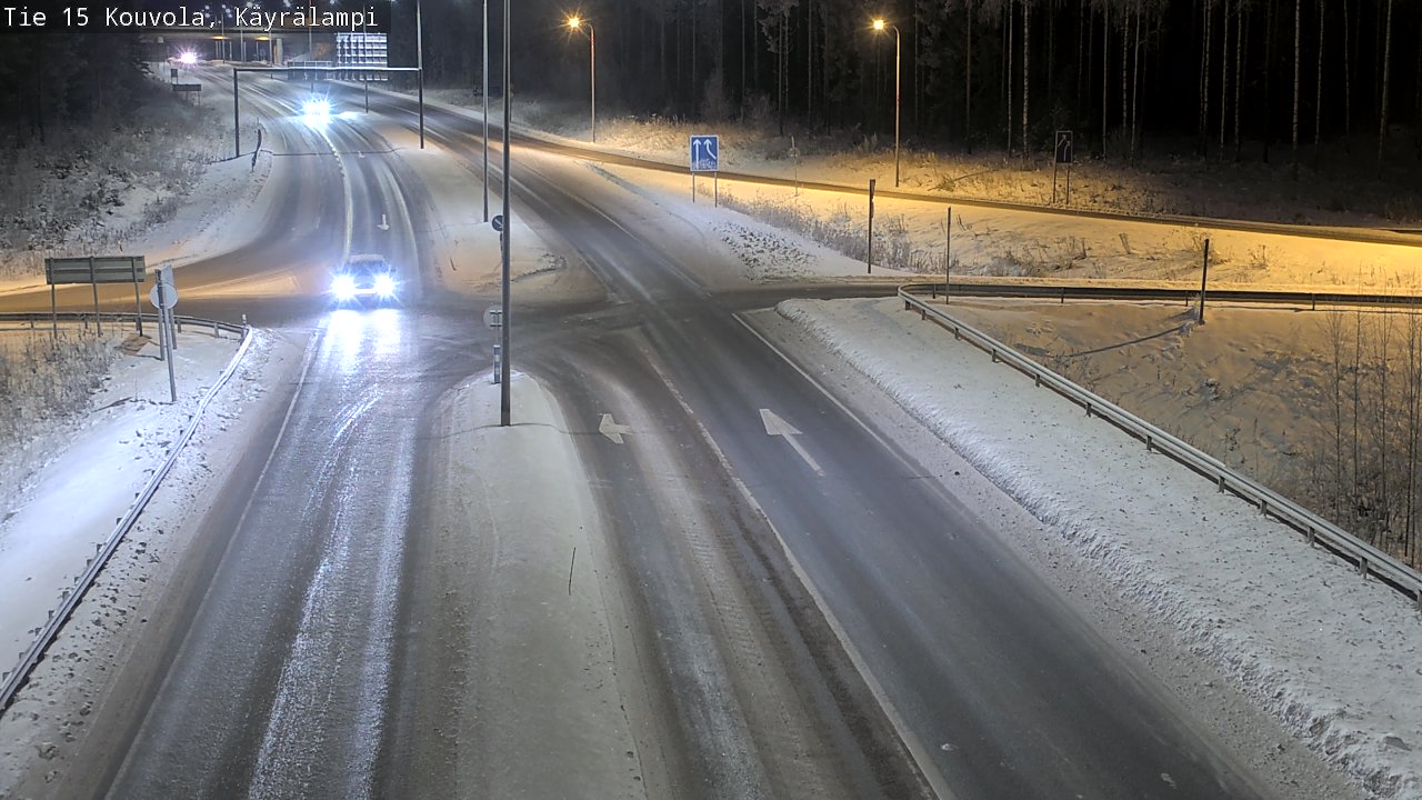 Kelikamerat Kuva Tie 15 Kouvola, Käyrälampi, Kouvola, Kymenlaakso