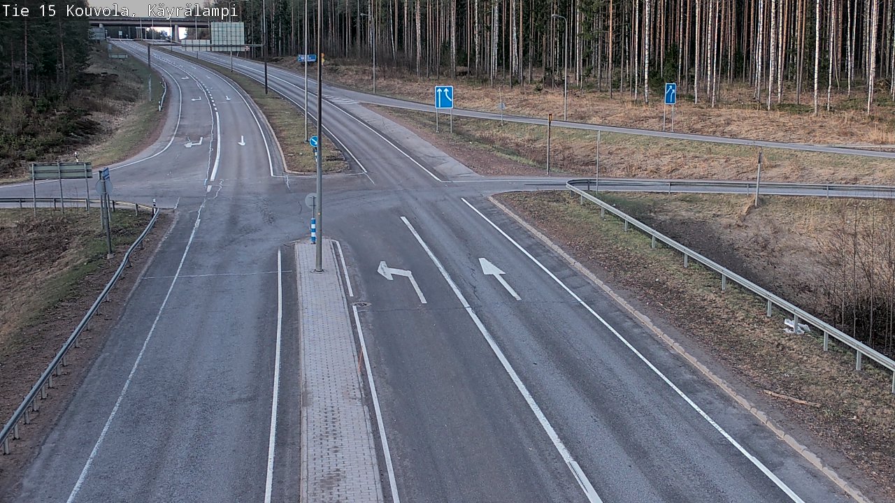 Kelikamerat Kuva Tie 15 Kouvola, Käyrälampi, Kouvola, Kymenlaakso