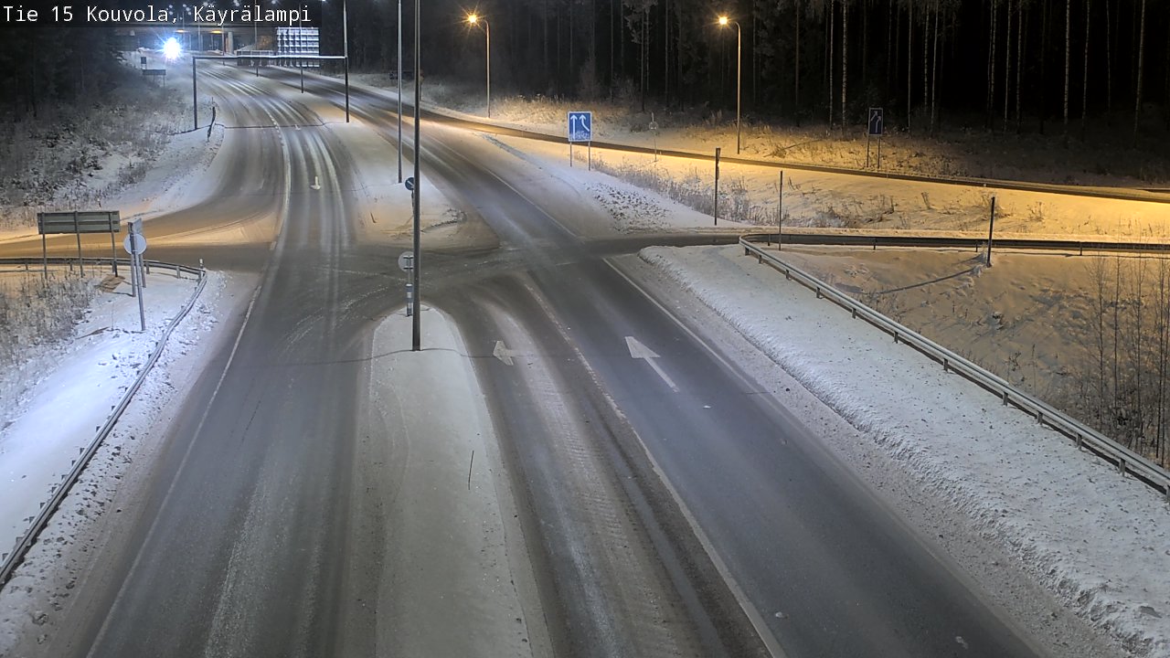 Kelikamerat Kuva Tie 15 Kouvola, Käyrälampi, Kouvola, Kymenlaakso
