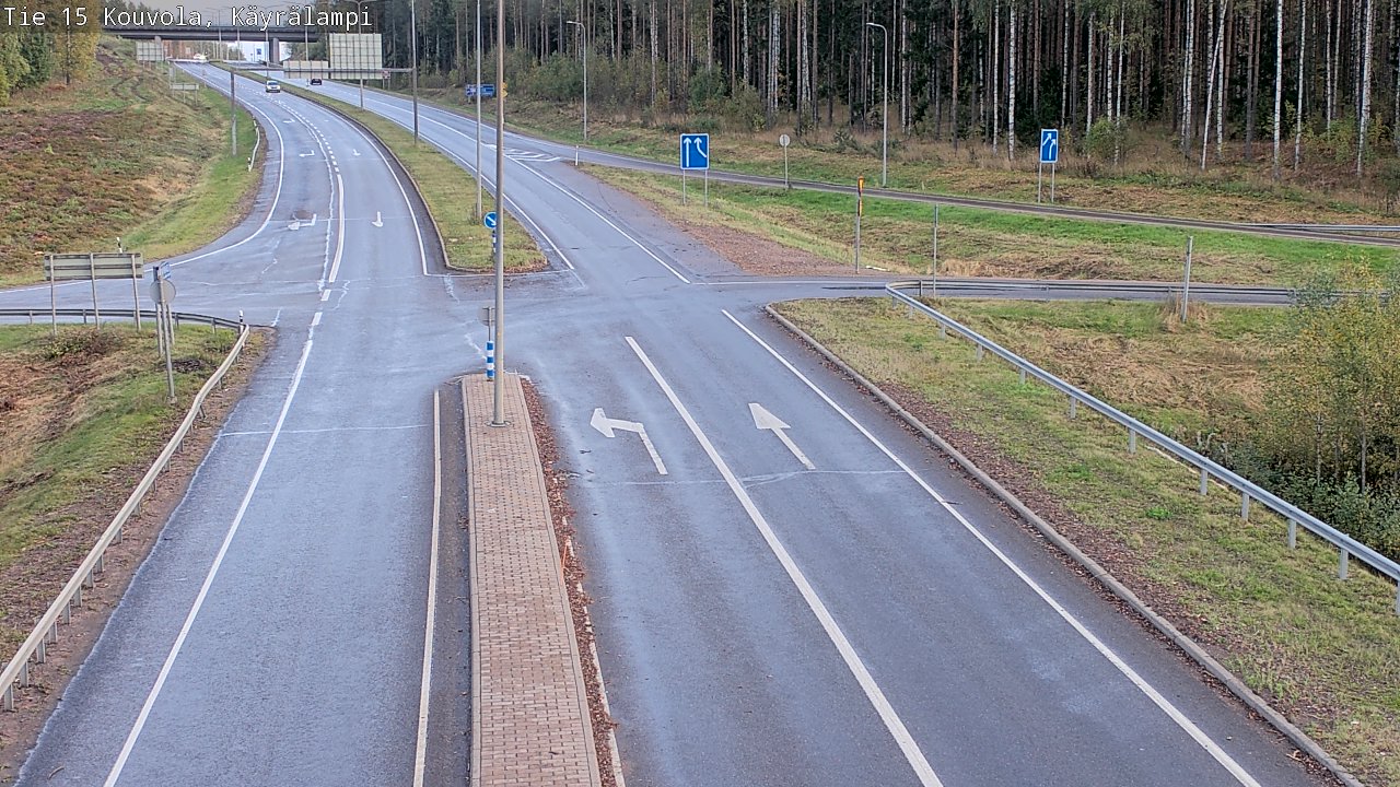 Kelikamerat Kuva Tie 15 Kouvola, Käyrälampi, Kouvola, Kymenlaakso