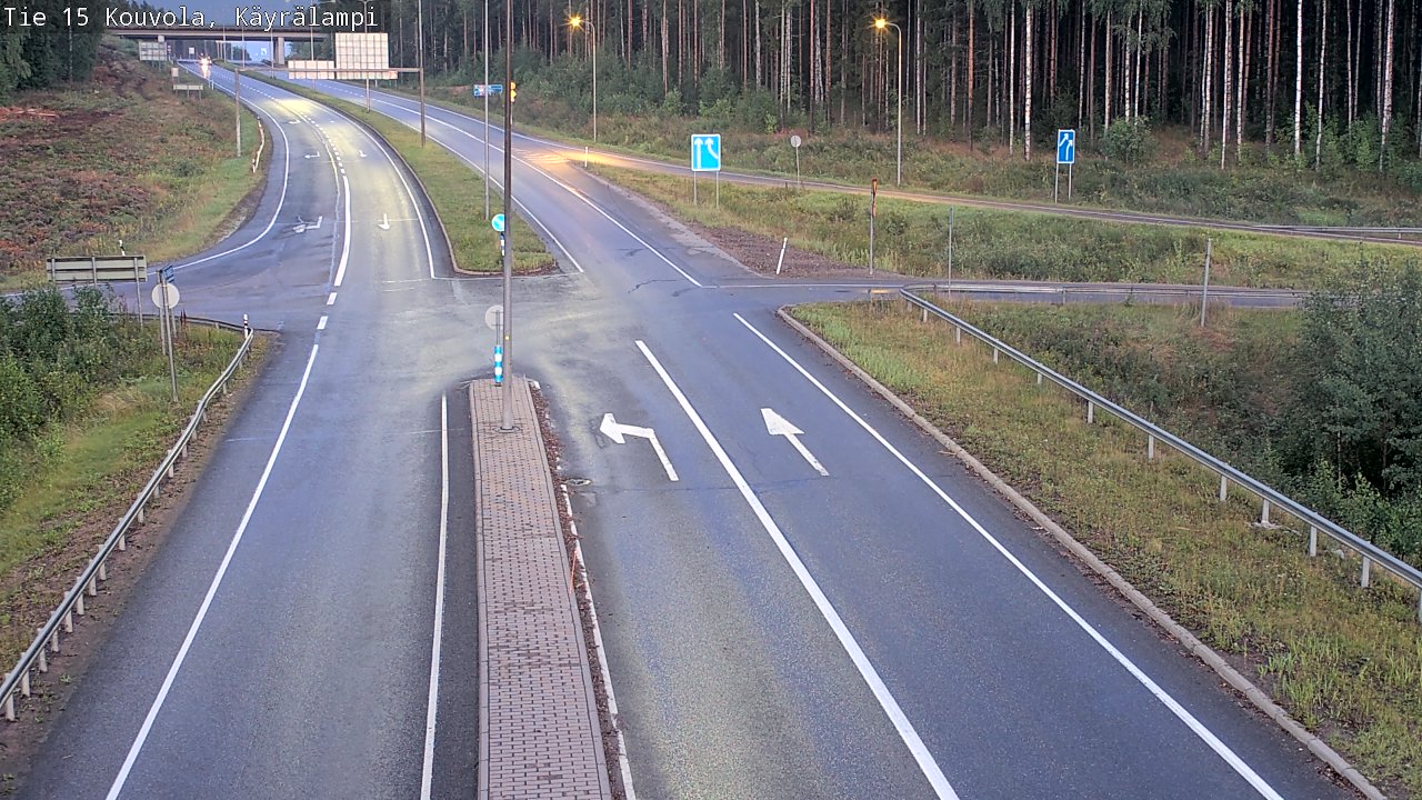 Kelikamerat Kuva Tie 15 Kouvola, Käyrälampi, Kouvola, Kymenlaakso