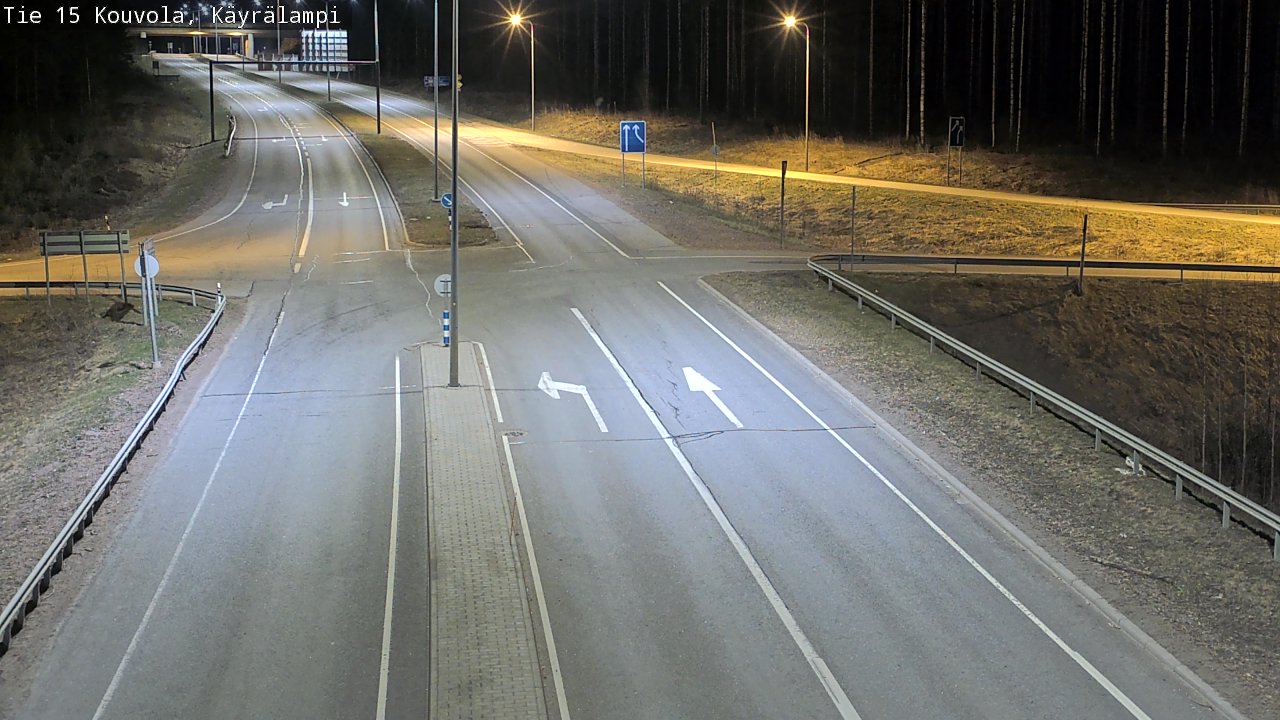 Kelikamerat Kuva Tie 15 Kouvola, Käyrälampi, Kouvola, Kymenlaakso