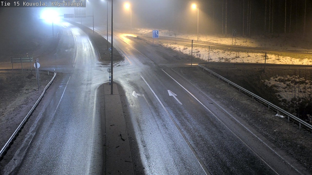 Kelikamerat Kuva Tie 15 Kouvola, Käyrälampi, Kouvola, Kymenlaakso
