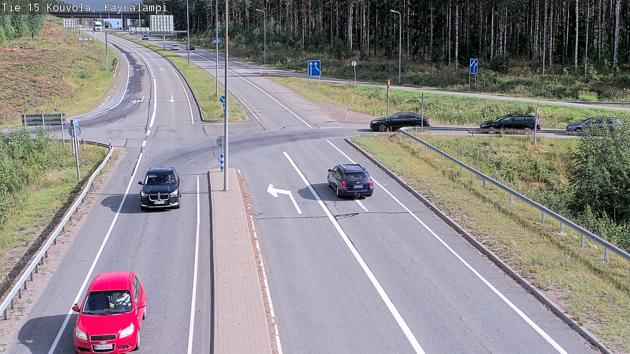 Kelikamerat Kuva Tie 15 Kouvola, Käyrälampi, Kouvola, Kymenlaakso