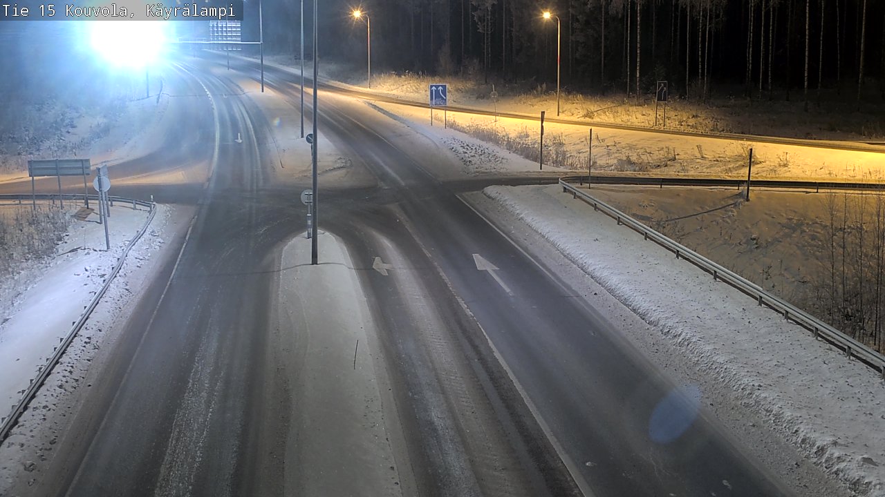 Kelikamerat Kuva Tie 15 Kouvola, Käyrälampi, Kouvola, Kymenlaakso