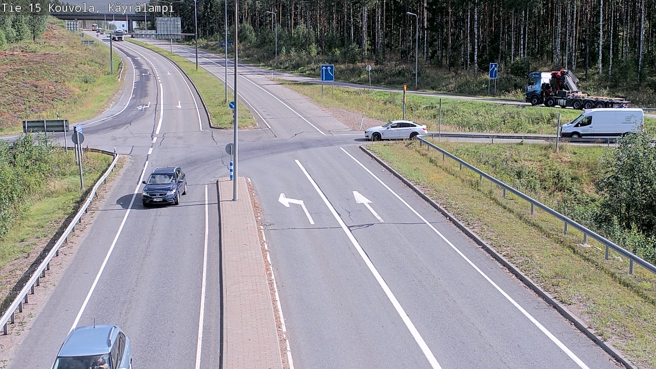 Kelikamerat Kuva Tie 15 Kouvola, Käyrälampi, Kouvola, Kymenlaakso