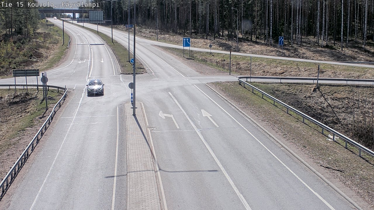 Kelikamerat Kuva Tie 15 Kouvola, Käyrälampi, Kouvola, Kymenlaakso