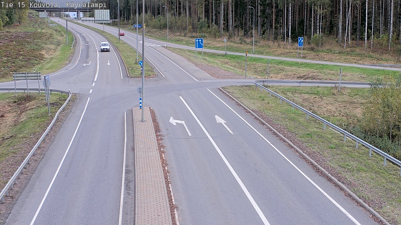 Kelikamerat Kuva Tie 15 Kouvola, Käyrälampi, Kouvola, Kymenlaakso