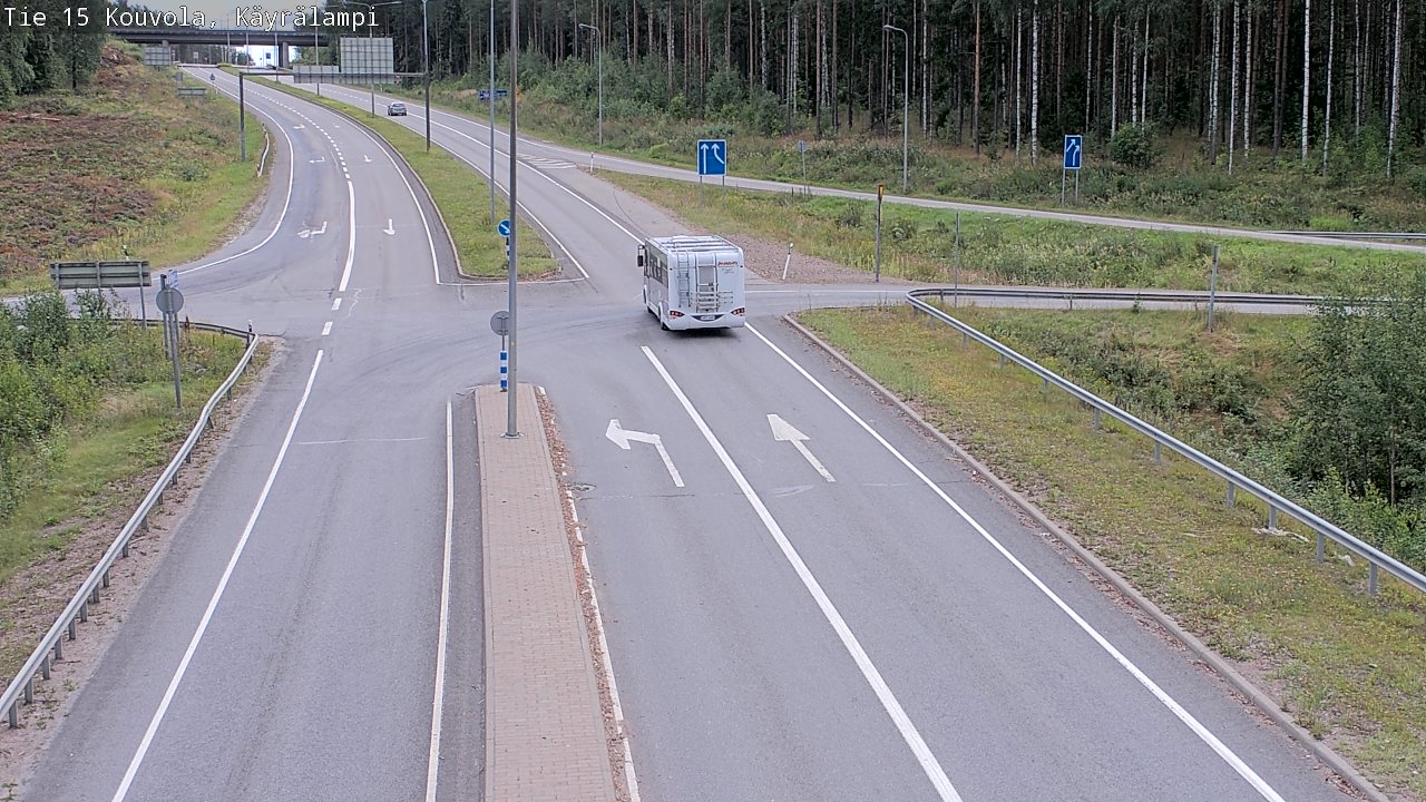 Kelikamerat Kuva Tie 15 Kouvola, Käyrälampi, Kouvola, Kymenlaakso