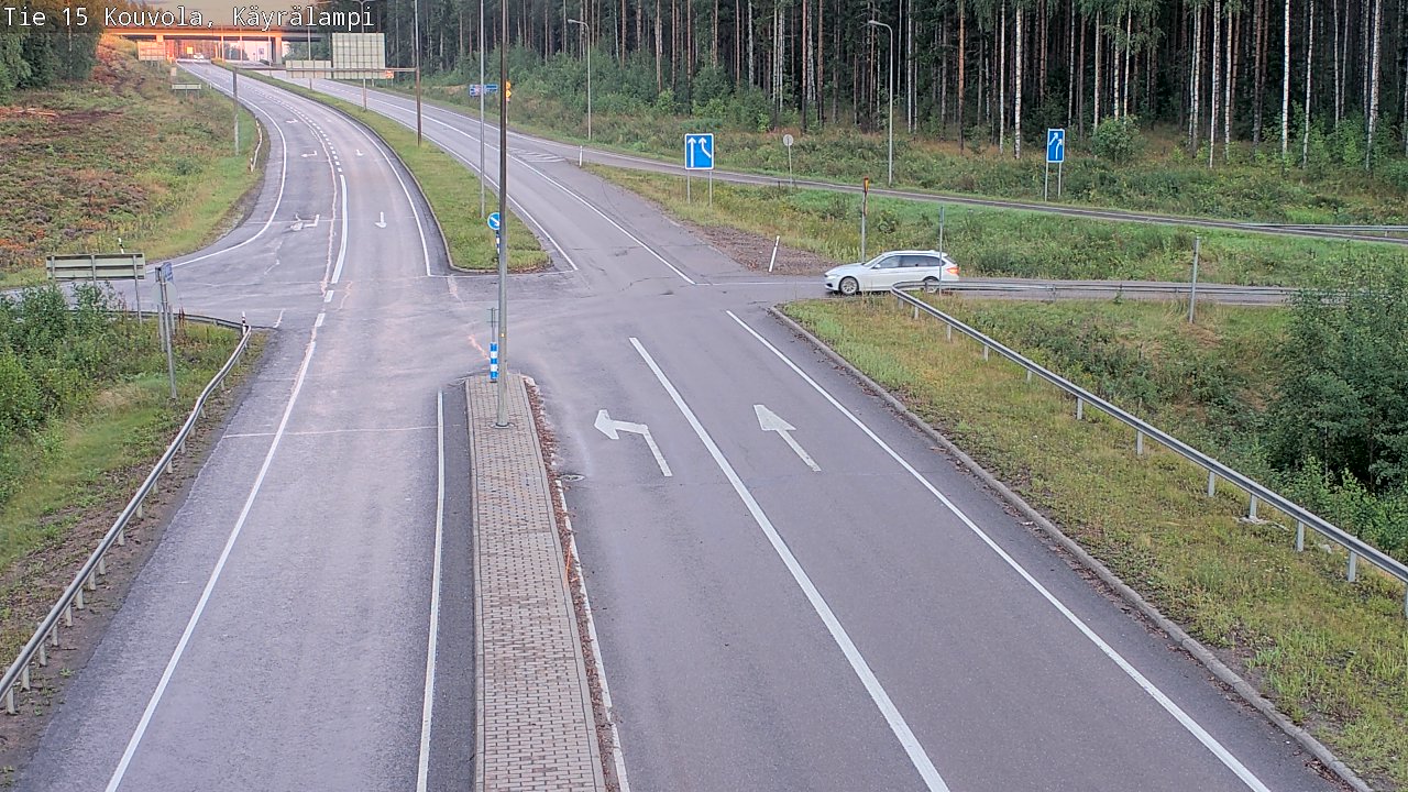 Kelikamerat Kuva Tie 15 Kouvola, Käyrälampi, Kouvola, Kymenlaakso
