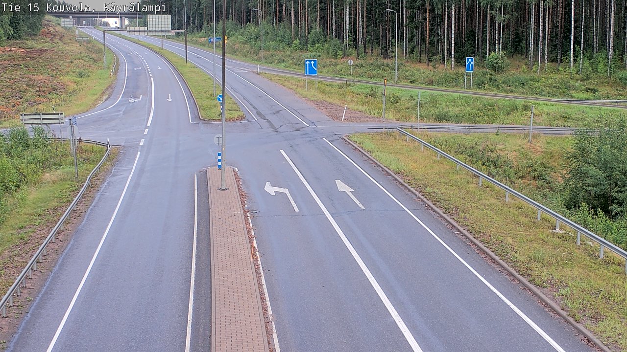 Kelikamerat Kuva Tie 15 Kouvola, Käyrälampi, Kouvola, Kymenlaakso