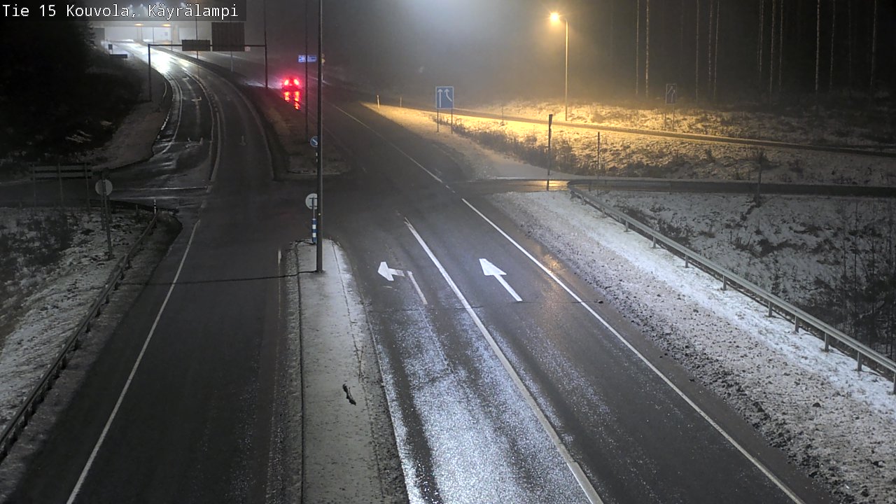 Weather Camera Image Väg 15 Kouvola, Käyrälampi, Kouvola, Kymenlaakso