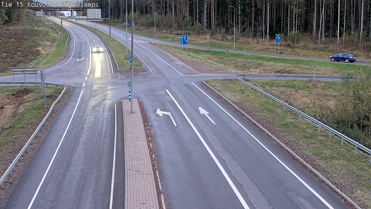 Kelikamerat Kuva Tie 15 Kouvola, Käyrälampi, Kouvola, Kymenlaakso