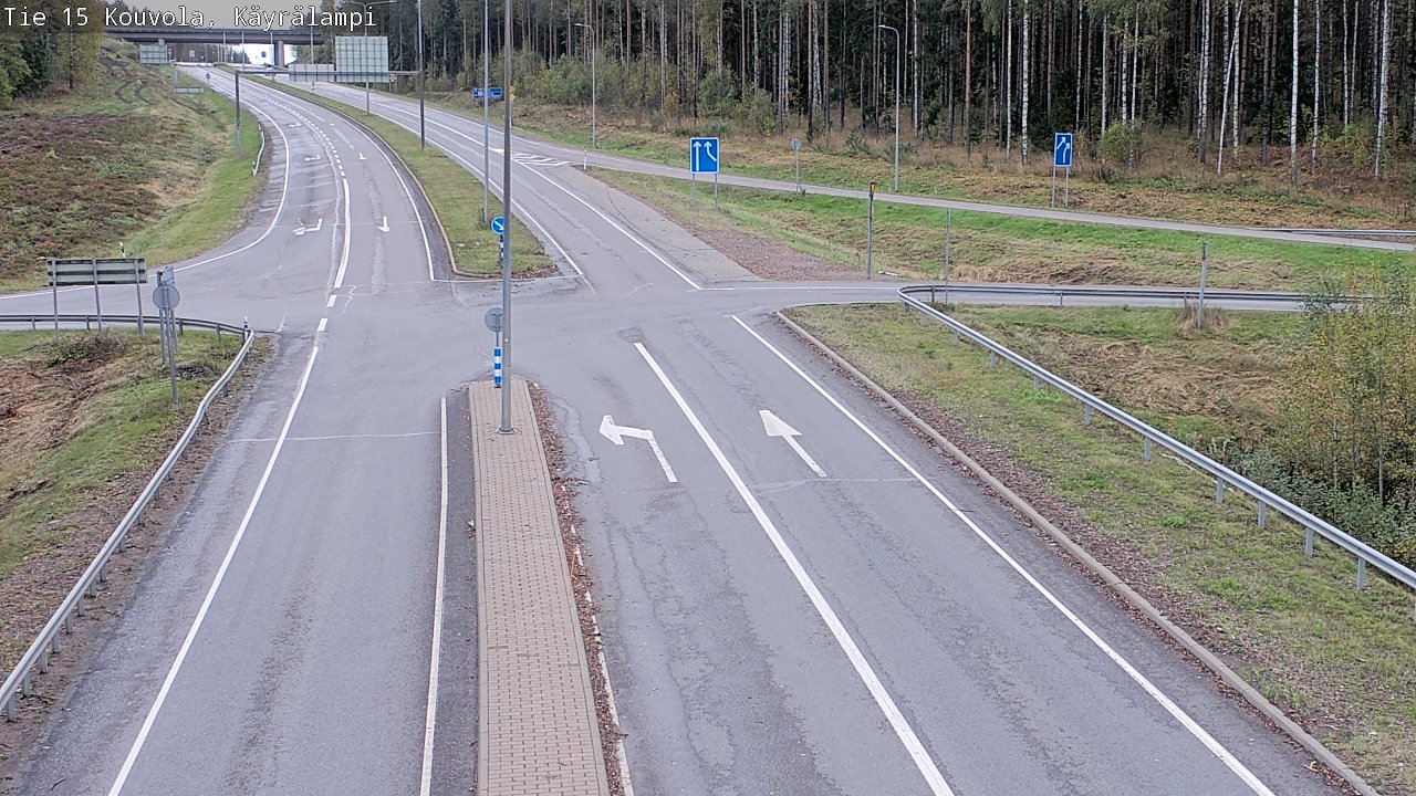 Kelikamerat Kuva Tie 15 Kouvola, Käyrälampi, Kouvola, Kymenlaakso