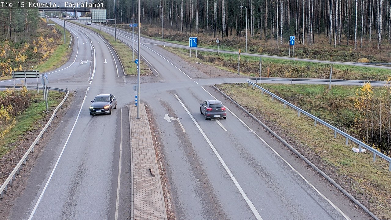 Kelikamerat Kuva Tie 15 Kouvola, Käyrälampi, Kouvola, Kymenlaakso