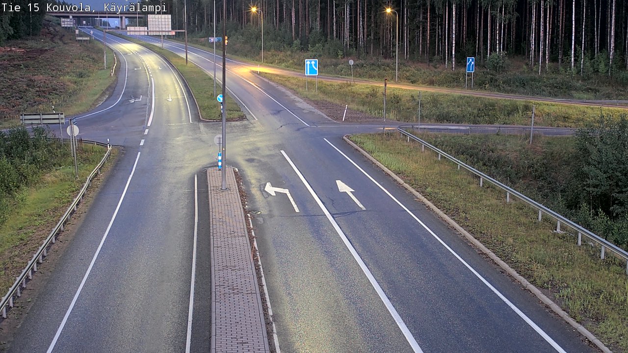 Kelikamerat Kuva Tie 15 Kouvola, Käyrälampi, Kouvola, Kymenlaakso