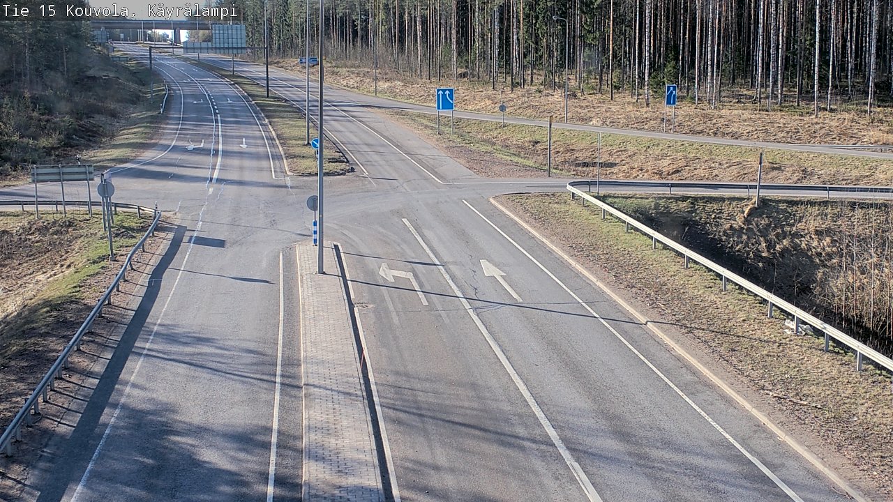 Kelikamerat Kuva Tie 15 Kouvola, Käyrälampi, Kouvola, Kymenlaakso