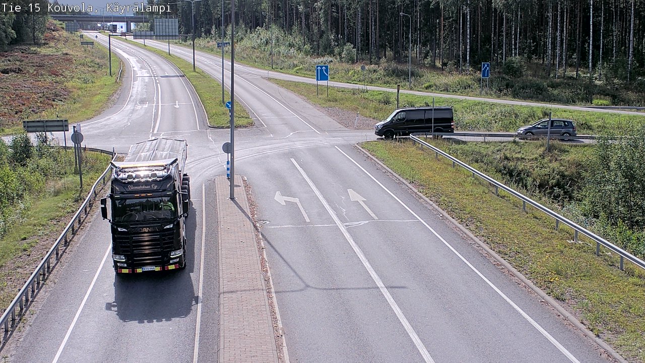 Kelikamerat Kuva Tie 15 Kouvola, Käyrälampi, Kouvola, Kymenlaakso