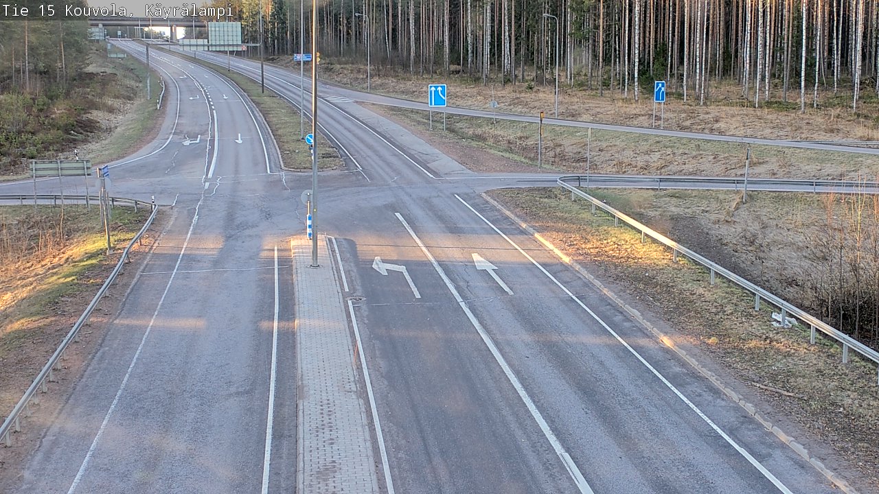 Kelikamerat Kuva Tie 15 Kouvola, Käyrälampi, Kouvola, Kymenlaakso