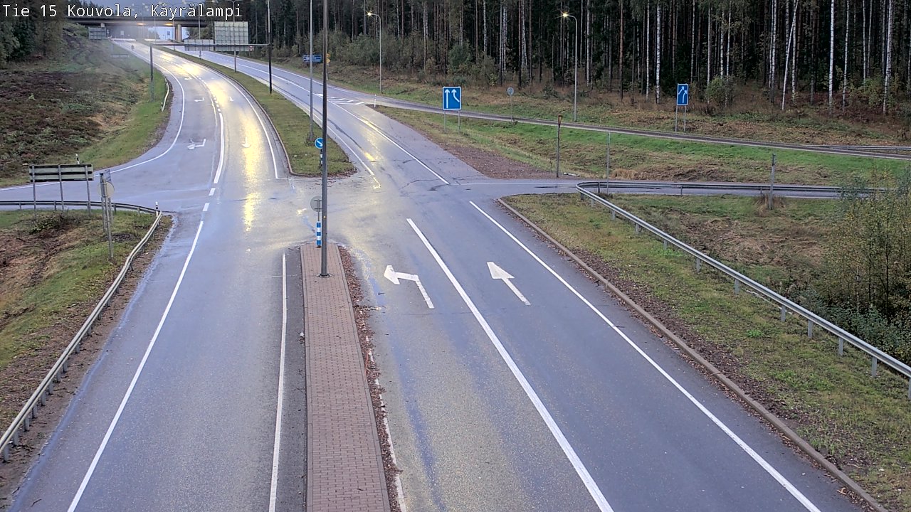 Kelikamerat Kuva Tie 15 Kouvola, Käyrälampi, Kouvola, Kymenlaakso
