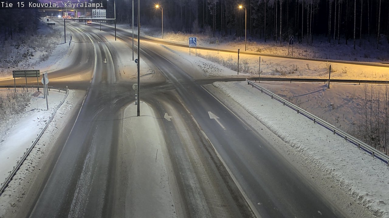 Kelikamerat Kuva Tie 15 Kouvola, Käyrälampi, Kouvola, Kymenlaakso