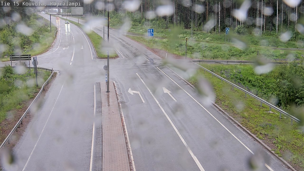 Kelikamerat Kuva Tie 15 Kouvola, Käyrälampi, Kouvola, Kymenlaakso