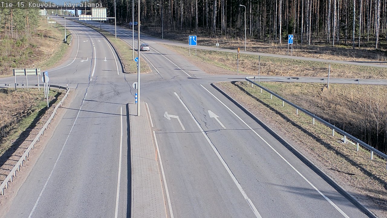 Kelikamerat Kuva Tie 15 Kouvola, Käyrälampi, Kouvola, Kymenlaakso