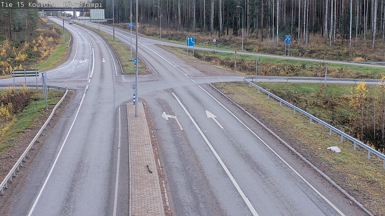 Kelikamerat Kuva Tie 15 Kouvola, Käyrälampi, Kouvola, Kymenlaakso