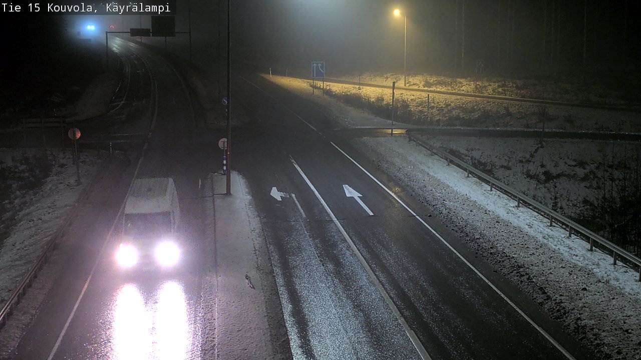 Weather Camera Image Väg 15 Kouvola, Käyrälampi, Kouvola, Kymenlaakso