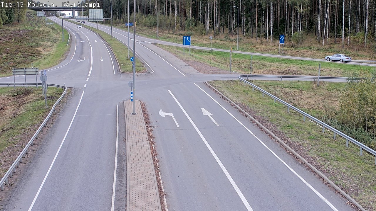 Kelikamerat Kuva Tie 15 Kouvola, Käyrälampi, Kouvola, Kymenlaakso