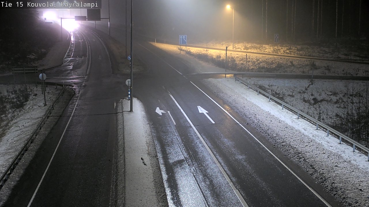 Weather Camera Image Väg 15 Kouvola, Käyrälampi, Kouvola, Kymenlaakso