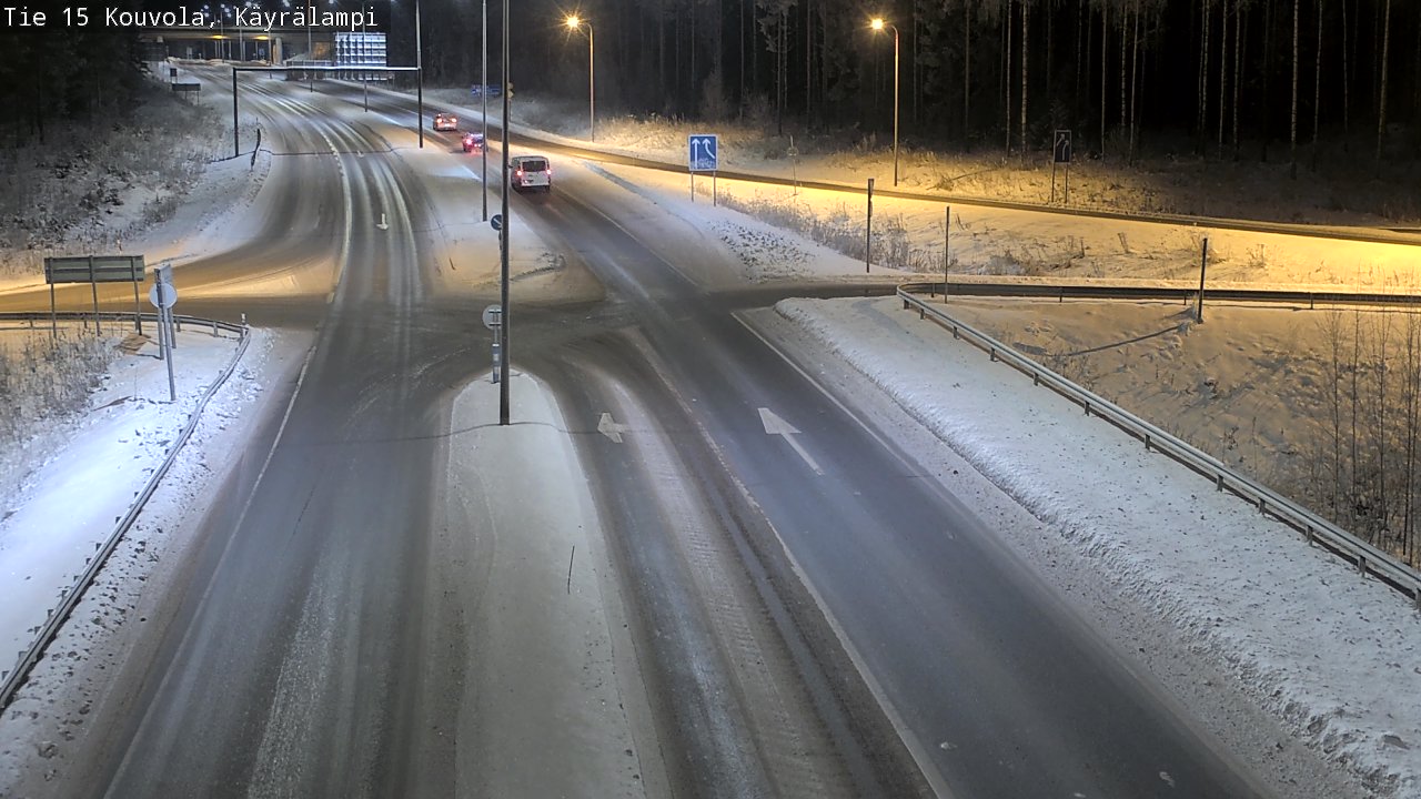Kelikamerat Kuva Tie 15 Kouvola, Käyrälampi, Kouvola, Kymenlaakso