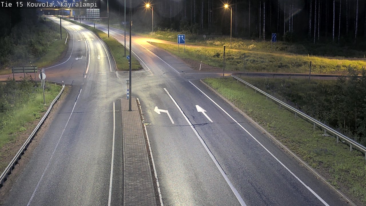 Kelikamerat Kuva Tie 15 Kouvola, Käyrälampi, Kouvola, Kymenlaakso