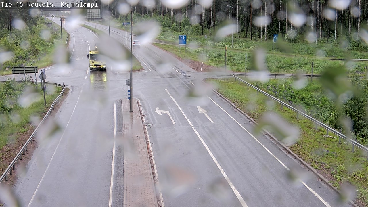 Kelikamerat Kuva Tie 15 Kouvola, Käyrälampi, Kouvola, Kymenlaakso