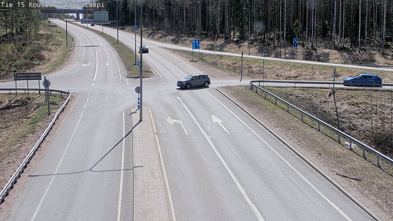 Kelikamerat Kuva Tie 15 Kouvola, Käyrälampi, Kouvola, Kymenlaakso