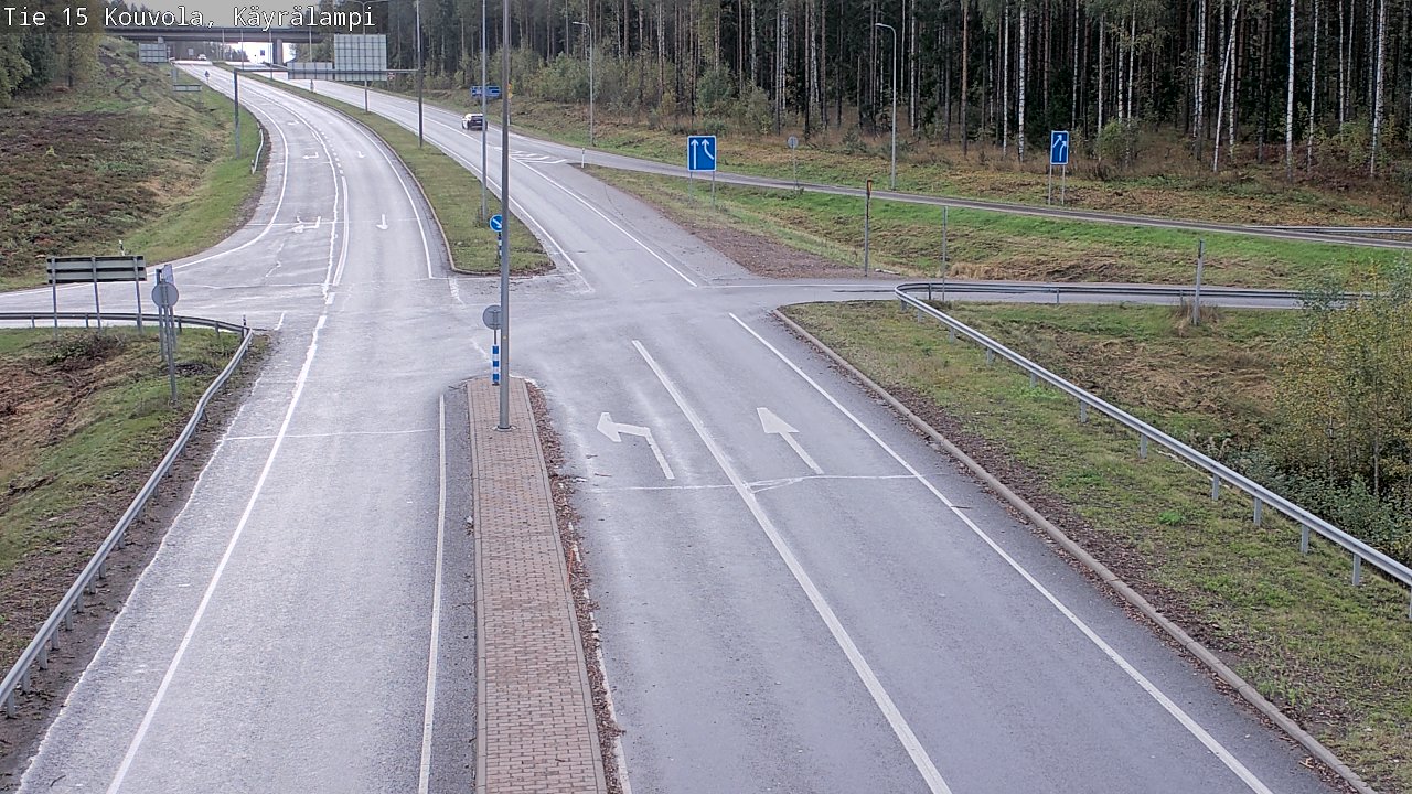 Kelikamerat Kuva Tie 15 Kouvola, Käyrälampi, Kouvola, Kymenlaakso