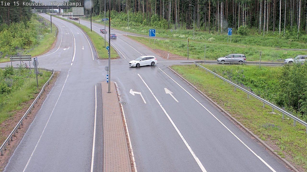Kelikamerat Kuva Tie 15 Kouvola, Käyrälampi, Kouvola, Kymenlaakso