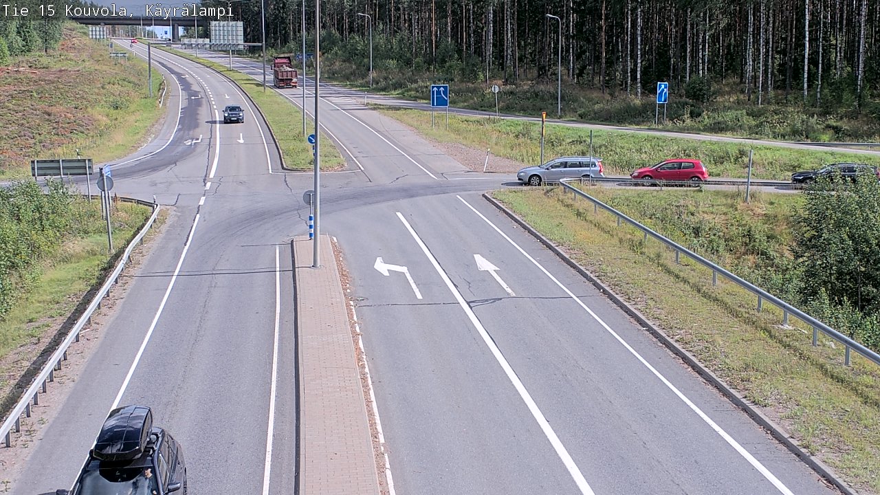 Kelikamerat Kuva Tie 15 Kouvola, Käyrälampi, Kouvola, Kymenlaakso