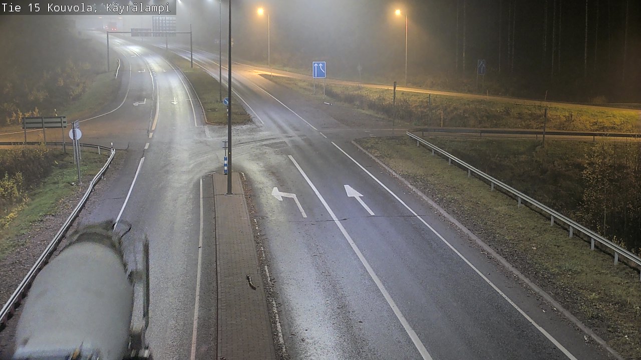 Kelikamerat Kuva Tie 15 Kouvola, Käyrälampi, Kouvola, Kymenlaakso