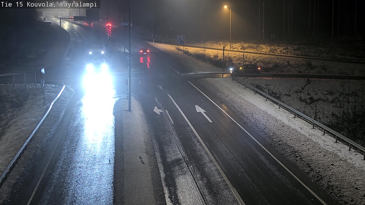 Weather Camera Image Väg 15 Kouvola, Käyrälampi, Kouvola, Kymenlaakso