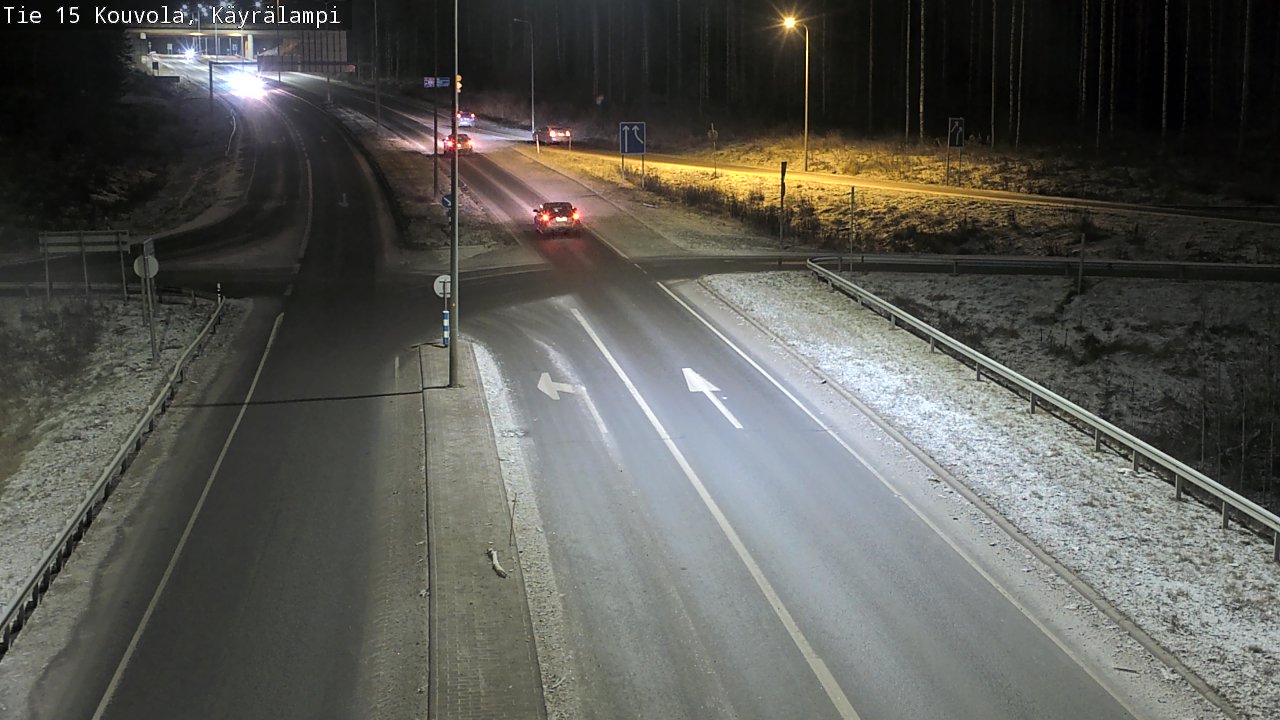 Kelikamerat Kuva Tie 15 Kouvola, Käyrälampi, Kouvola, Kymenlaakso