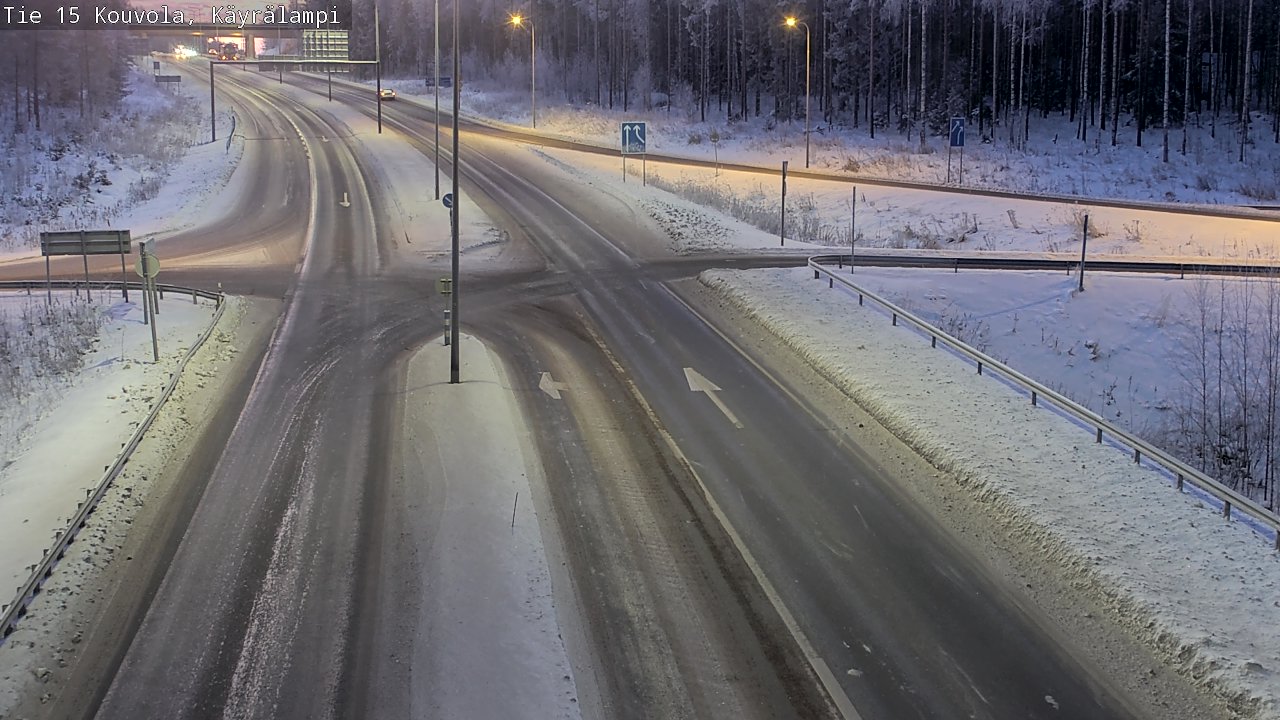 Kelikamerat Kuva Tie 15 Kouvola, Käyrälampi, Kouvola, Kymenlaakso