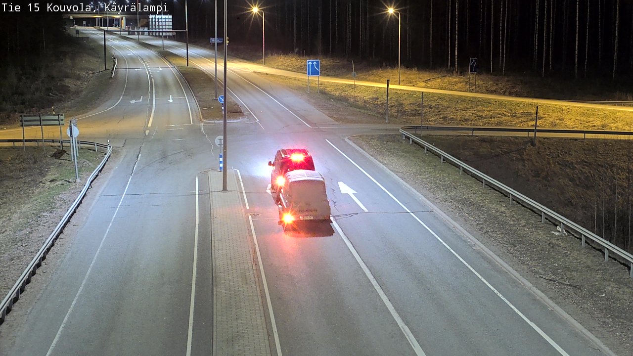 Kelikamerat Kuva Tie 15 Kouvola, Käyrälampi, Kouvola, Kymenlaakso