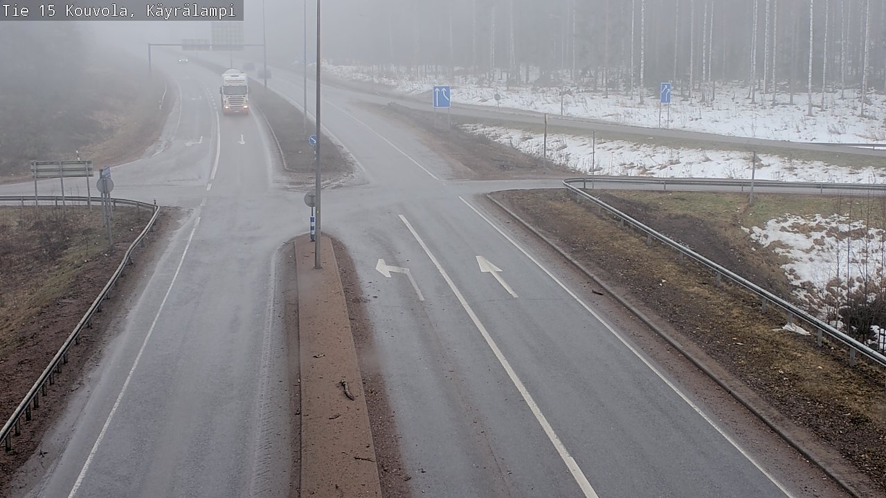 Kelikamerat Kuva Tie 15 Kouvola, Käyrälampi, Kouvola, Kymenlaakso