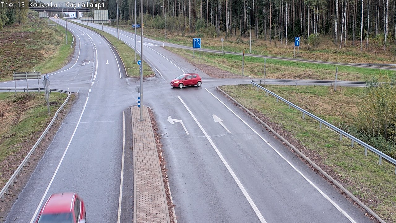 Kelikamerat Kuva Tie 15 Kouvola, Käyrälampi, Kouvola, Kymenlaakso